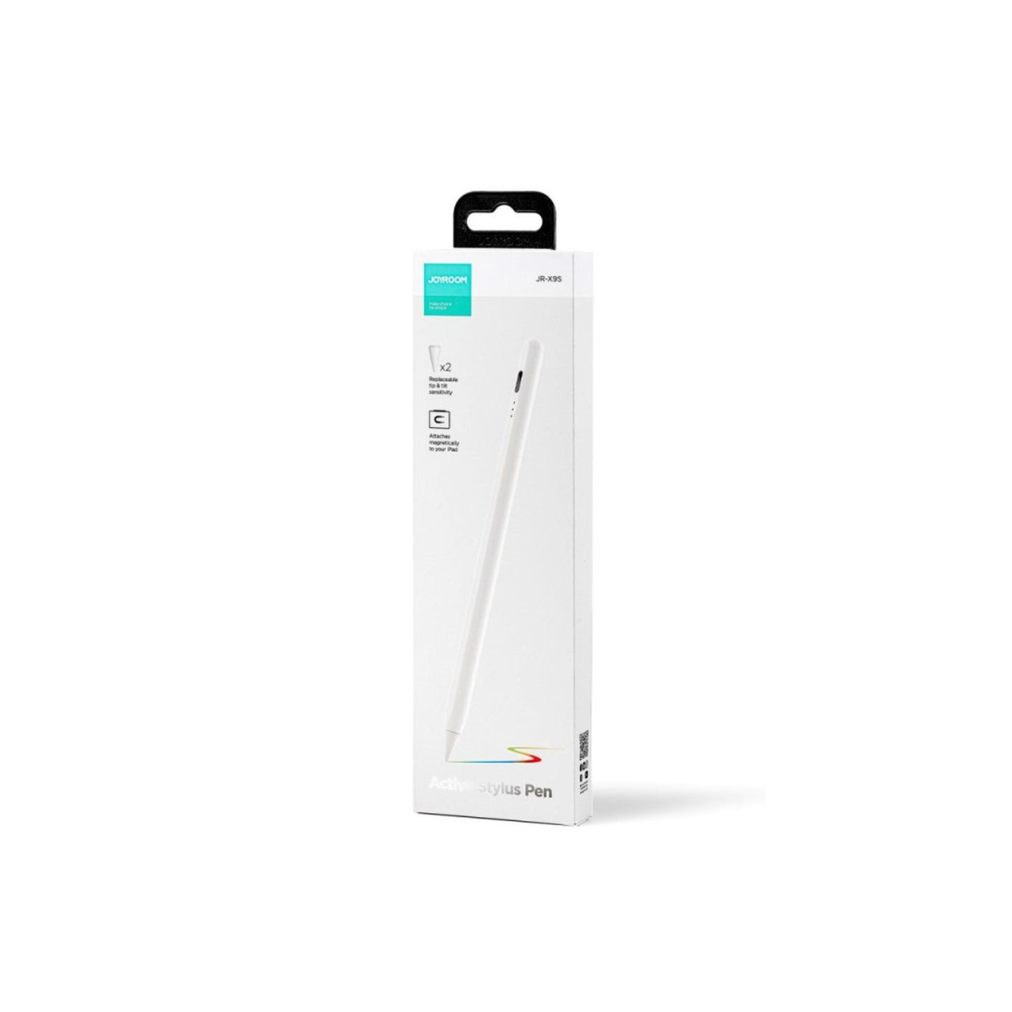 Stylet pour iPad (avec 2 Pointes de Remplacement) Blanc