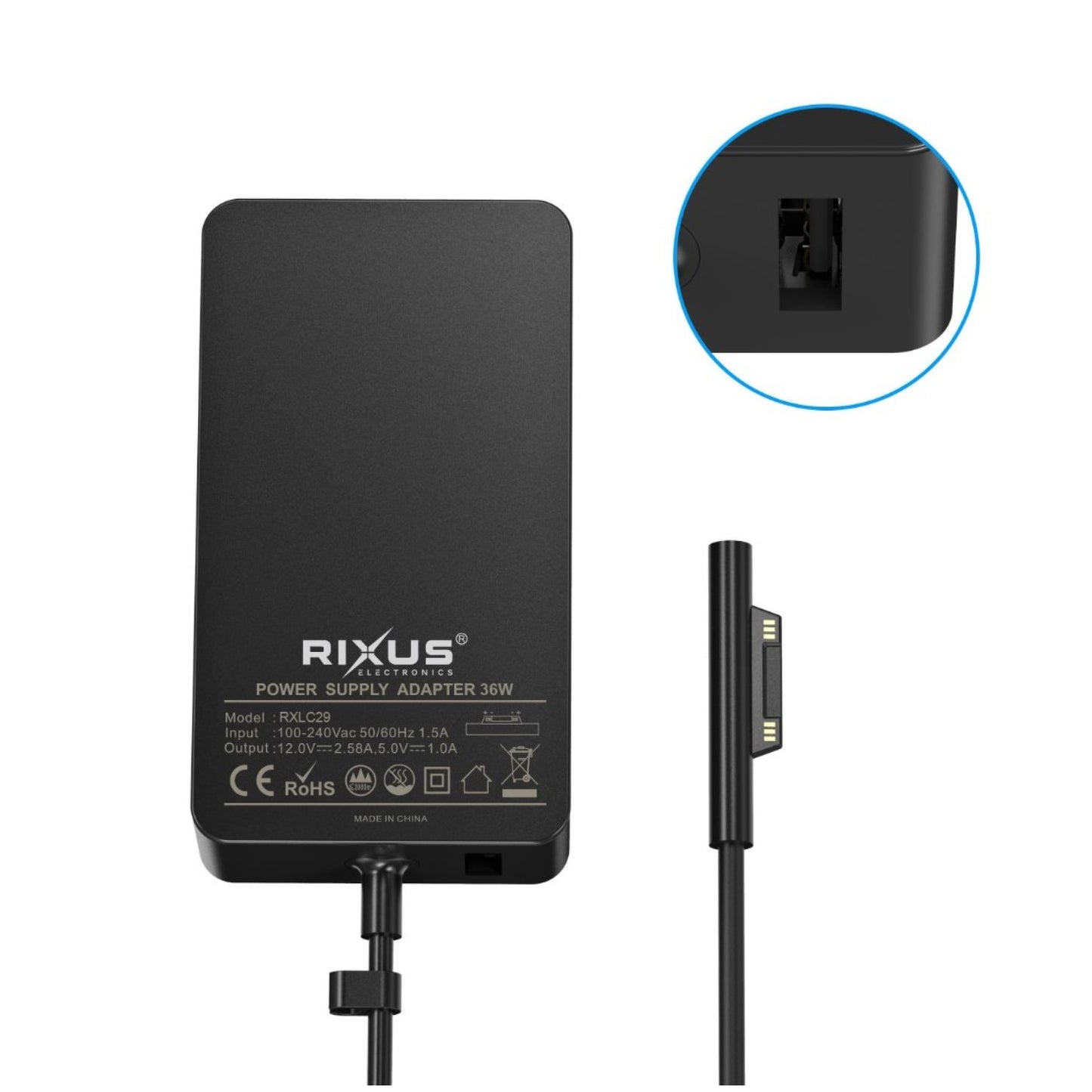 Chargeur Microsoft Surface 36W
