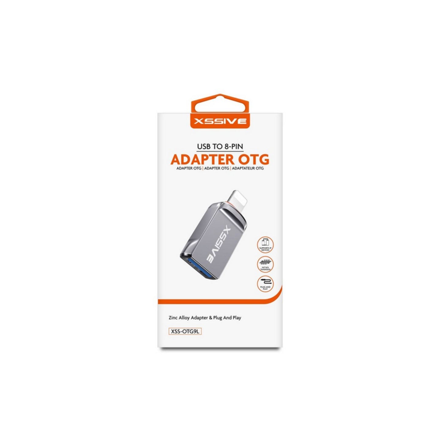 Adaptateur USB A to Lightning