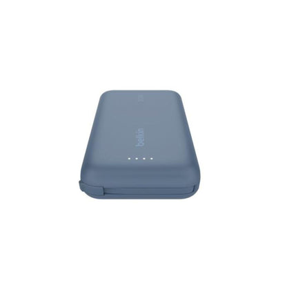 BELKIN PowerBank 10.000mAh 20W avec câble intégré (Bleu)